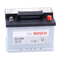 Акумулятор 53Ah-12v BOSCH (S3004) (242x175x175),R,EN500