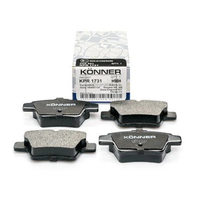 Колодки тормозные задние Geely EC7 EC7RV KONNER Колодки тормозные задние Geely EC7 EC7RV KONNER