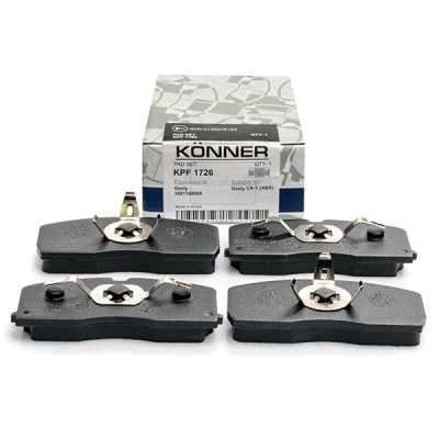 Колодки тормозные передние c ABS Geely CK KONNER Колодки тормозные передние c ABS Geely CK KONNER