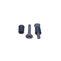 Направляющая суппорта переднего с пыльником (ком-кт 2 шт) PREMIUM Amulet, E5, Eastar, Jaggi, Kimo