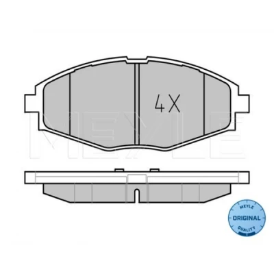 Колодки тормозные передние Chery QQ MEYLE Колодки тормозные передние Chery QQ MEYLE