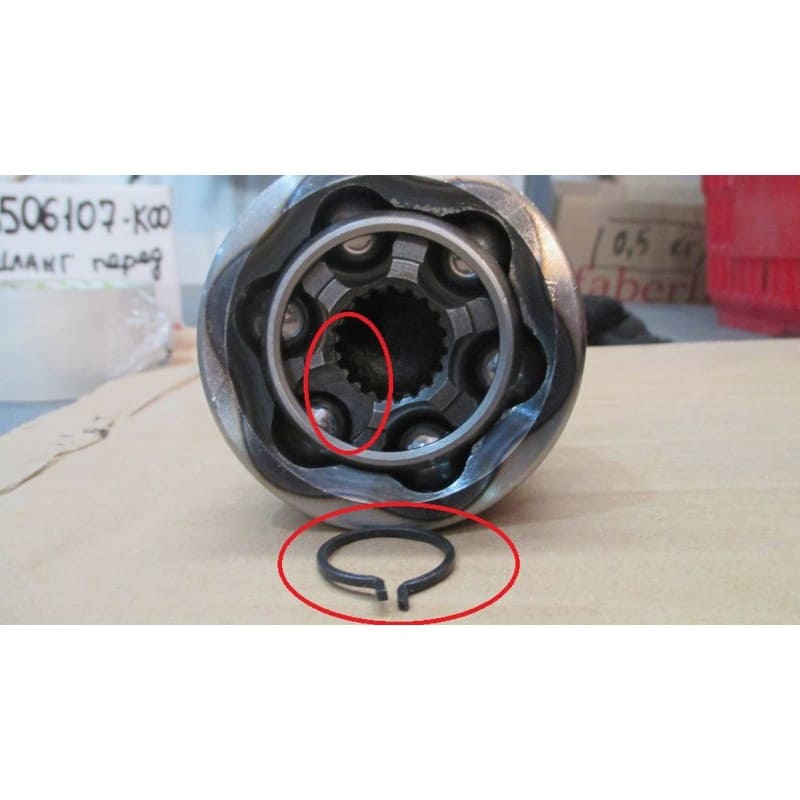 ШРУС наружный (Z 22 Z 19) (без кольца ABS) Chery Чери QQ КуКу S11-XLB3AH2203030D