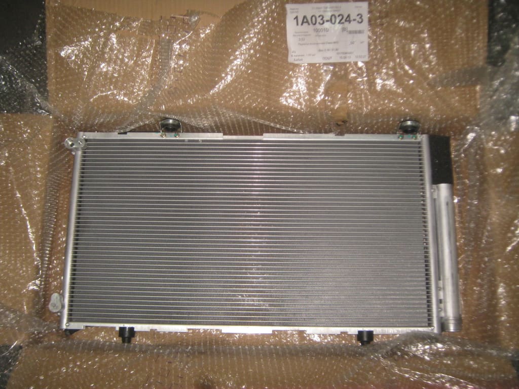Радиатор кондиционера Geely MK-Cross