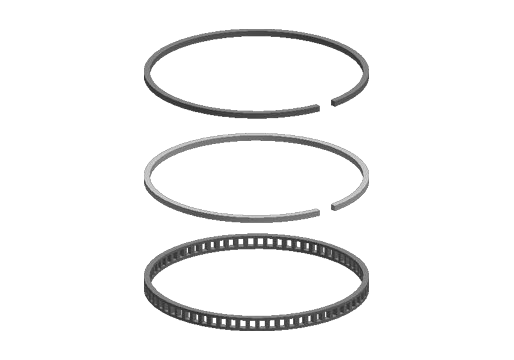 Кольца поршневые 0.5 MAR-MOT Amulet, Karryyes