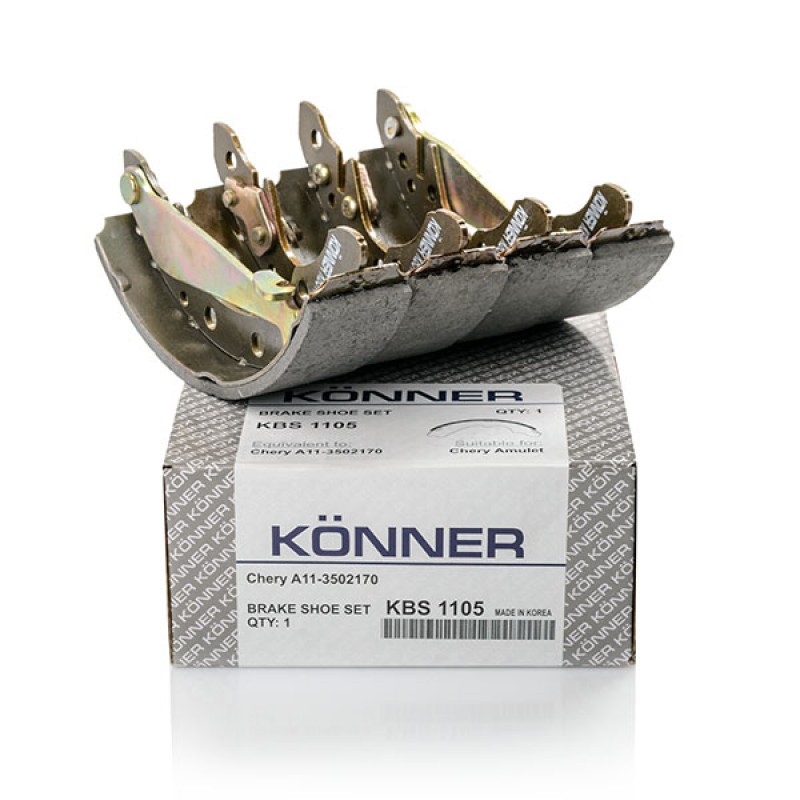 Колодки тормозные задние Chery Amulet KONNERyes