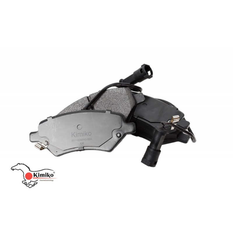 Колодки тормозные передние с датчиком Chery Eastar KIMIKOyes