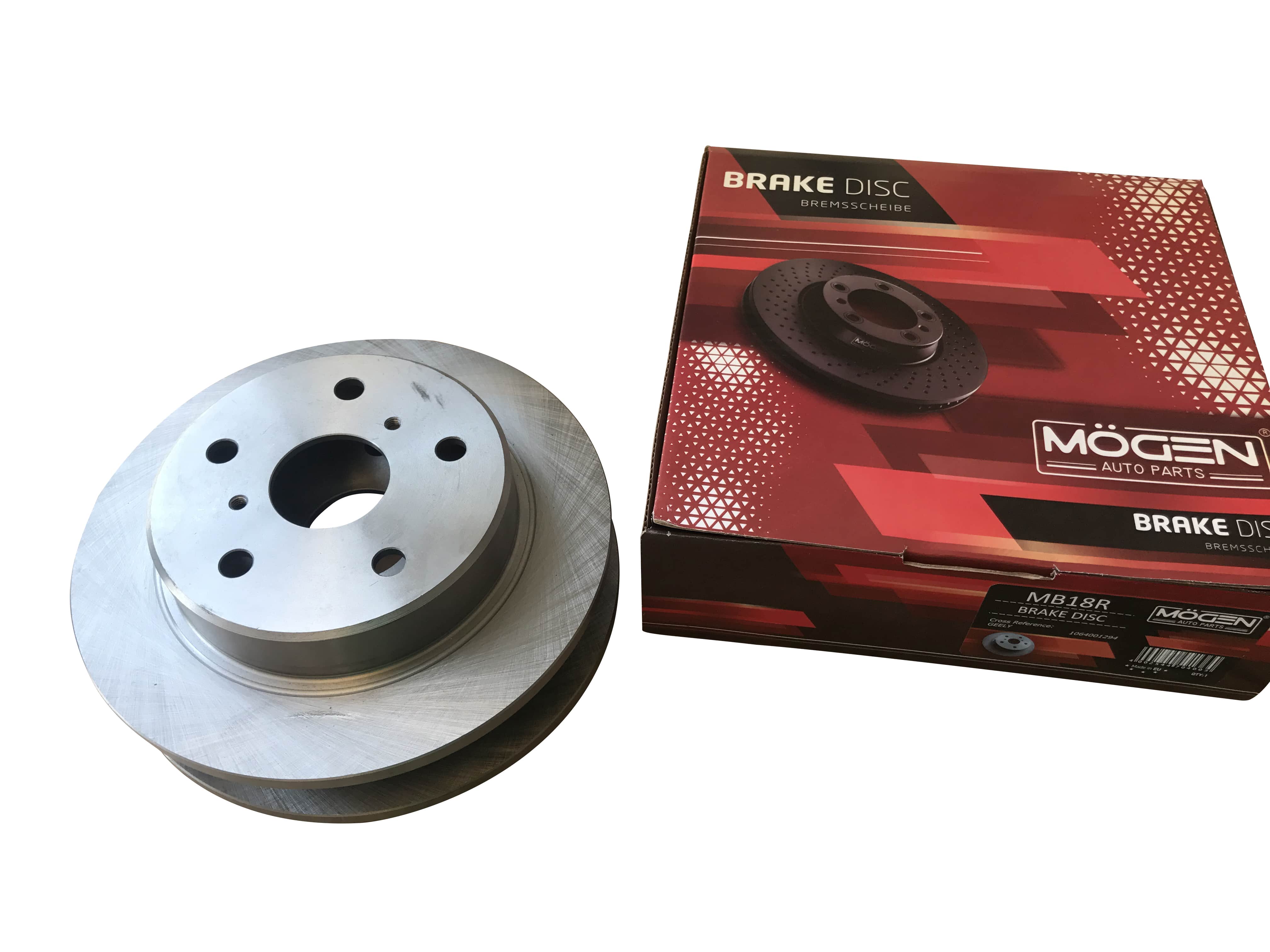 Диск тормозной задний (2шт) (EU, MOGEN) EC7 EC7RV 1064001294