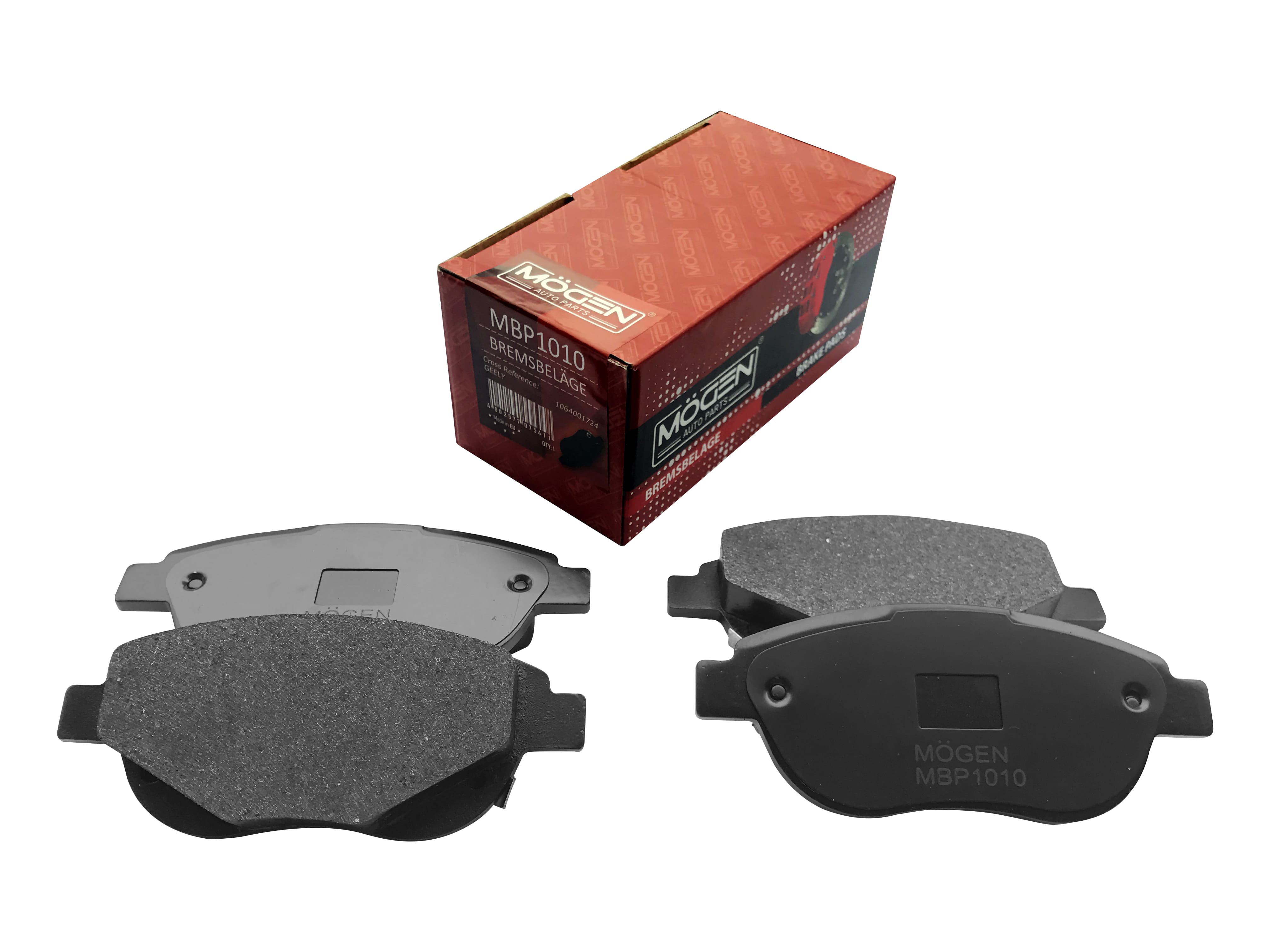 Колодки тормозные передние (EU, MOGEN) EC7 EC7RV 1064001724yes