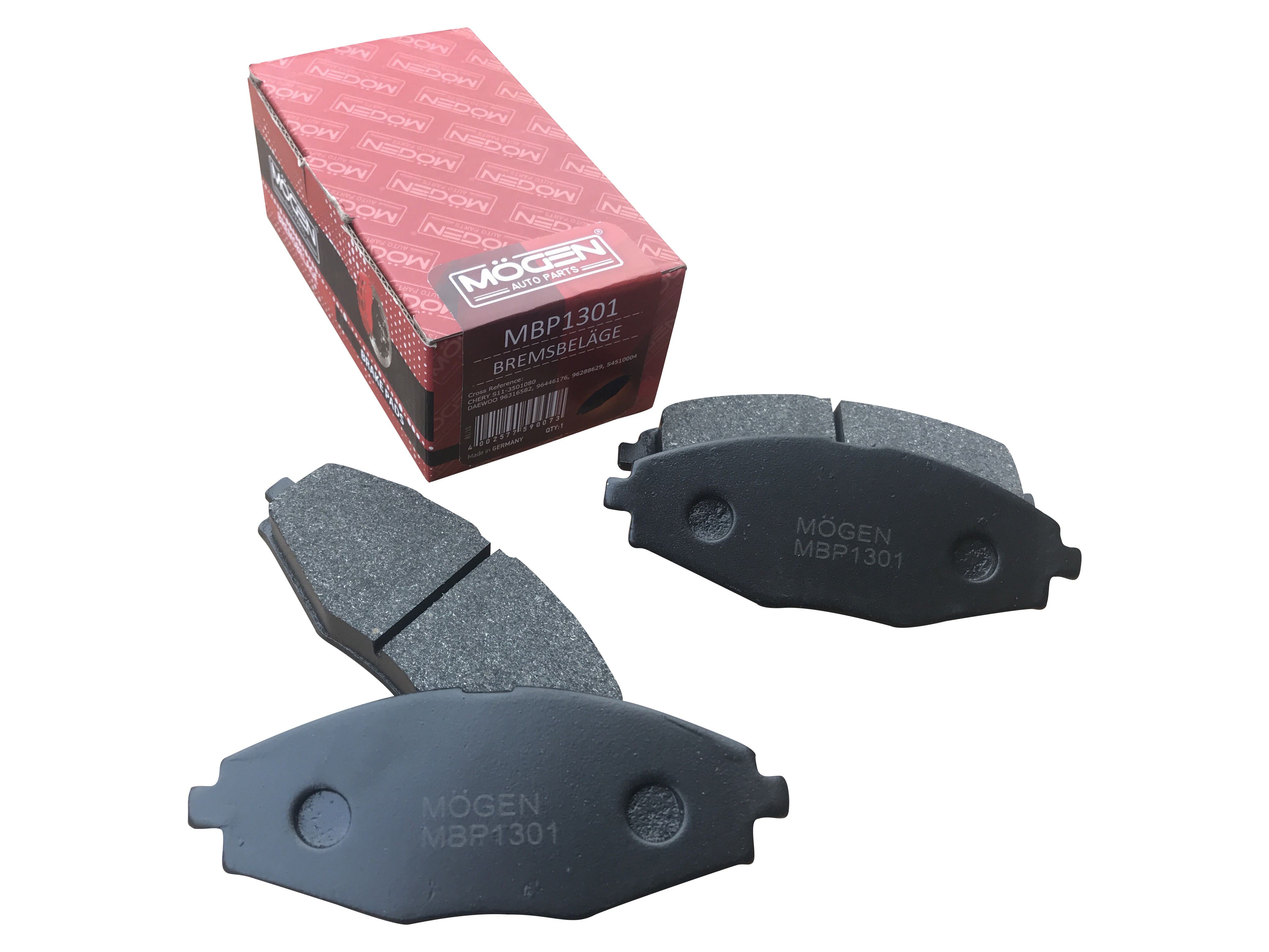 Колодки тормозные передние (EU, MOGEN) S11 S11-3501080yes