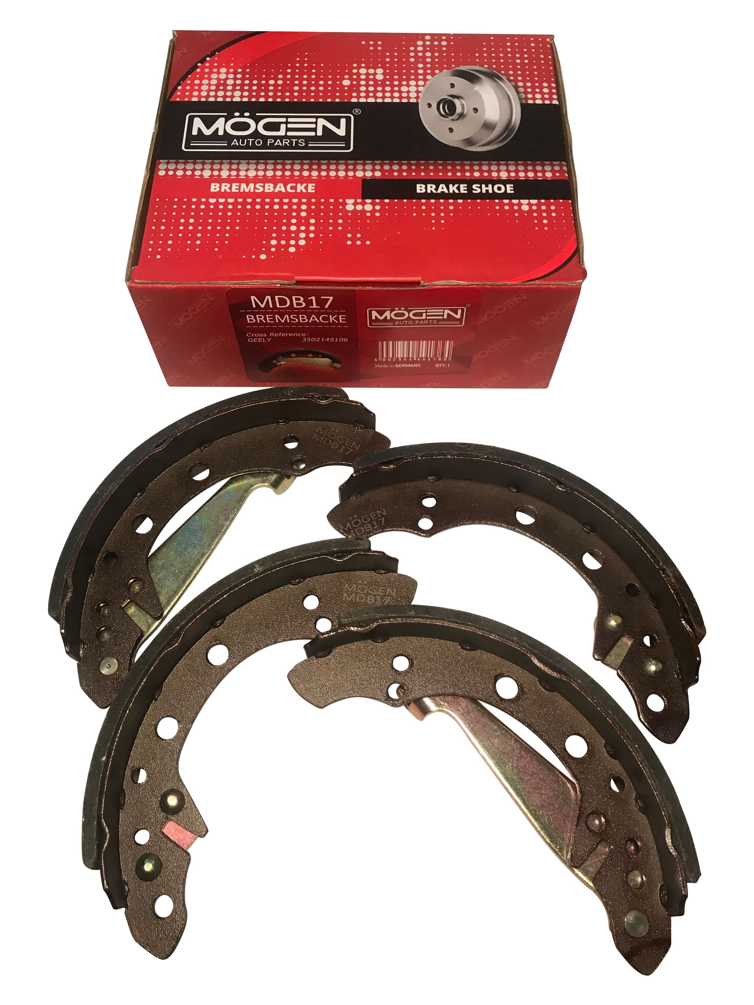 Колодки тормозные задние без АБС (EU, MOGEN) CK 3502145106yes