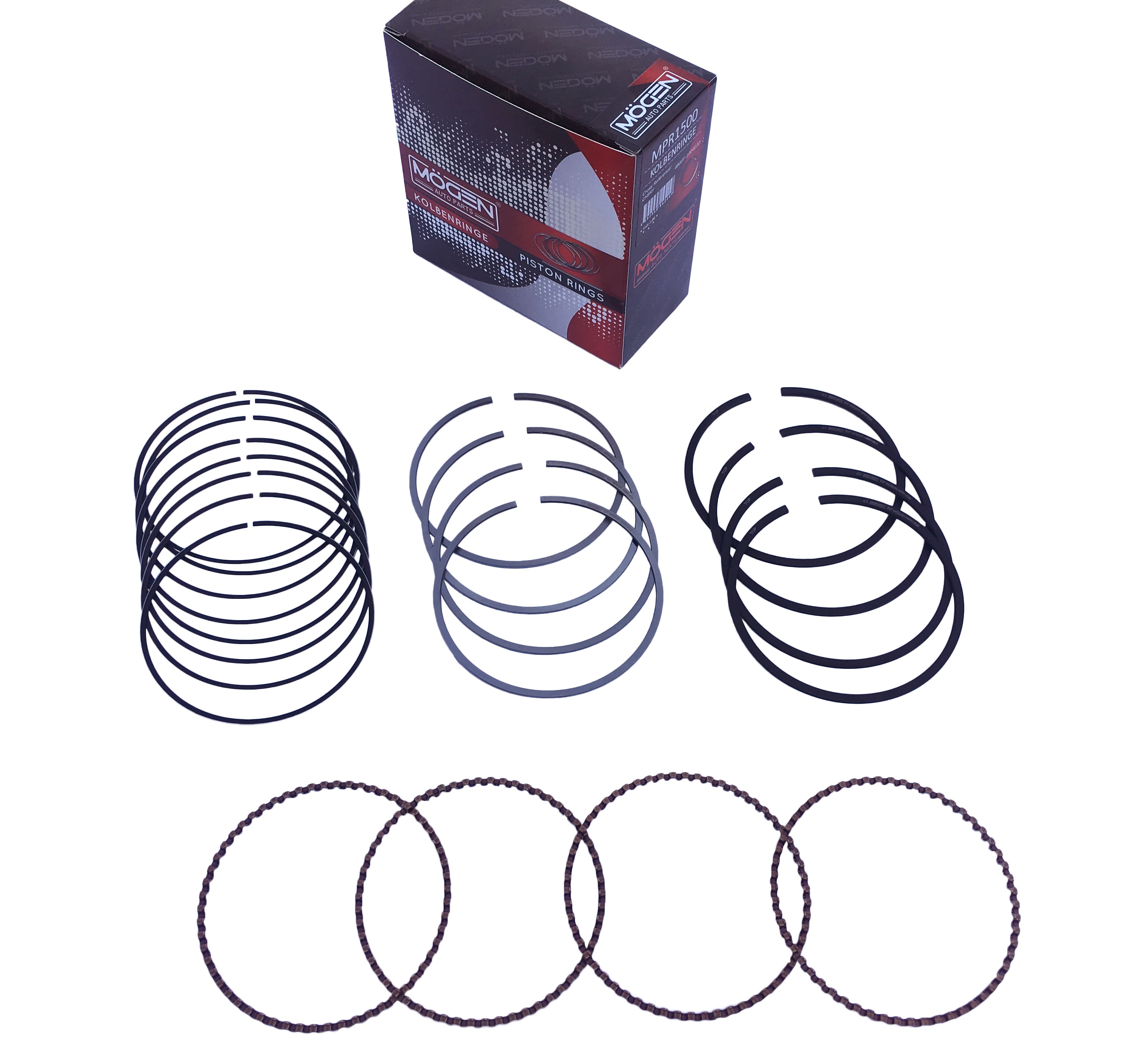 Кільця поршневі STD (EU, MOGEN) A15 480EF-1004030