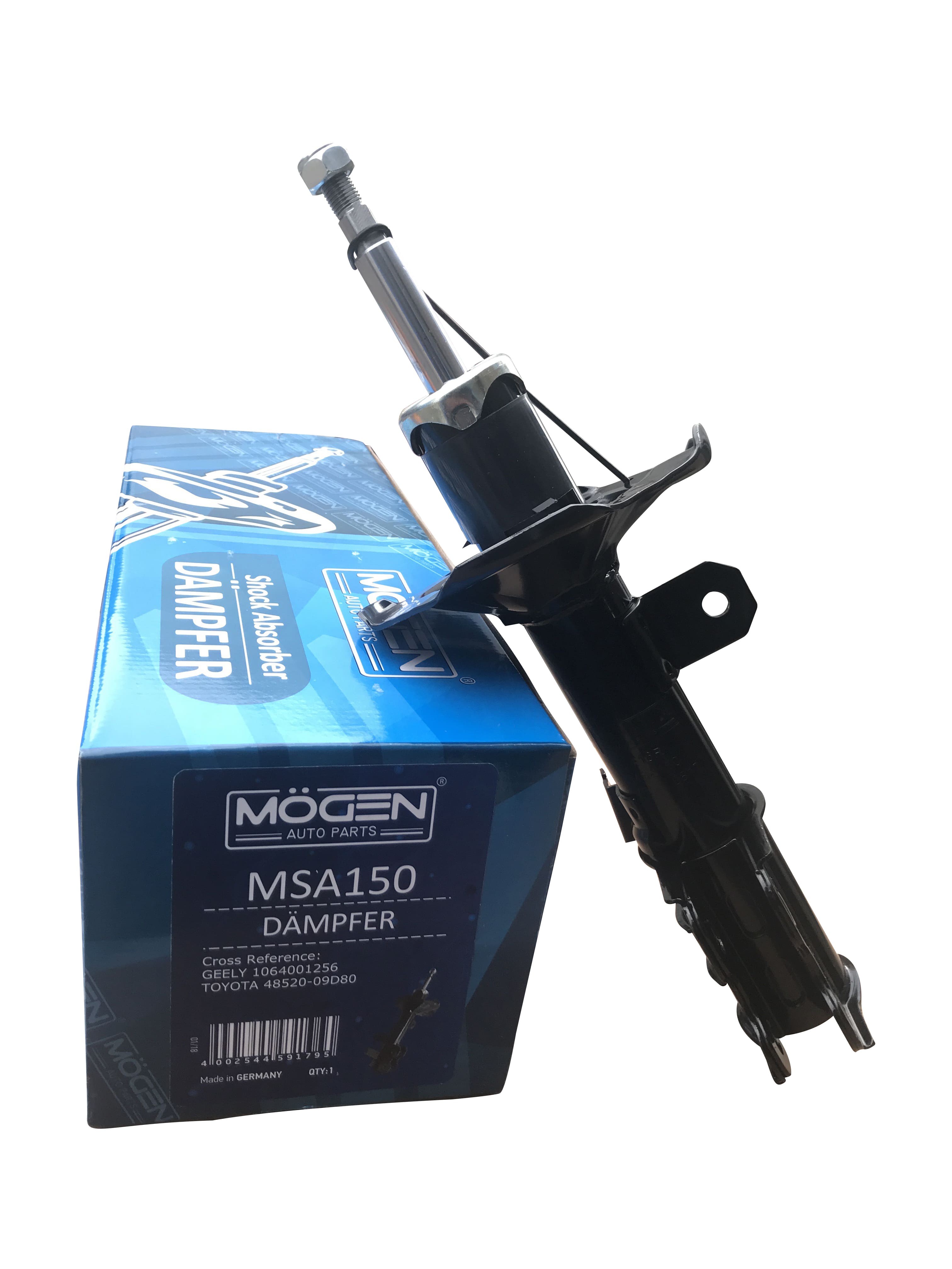 Амортизатор передній лівий (EU, MOGEN) газ EC7 EC7RV FC SL BYD F3 LIFAN 620 1064001256