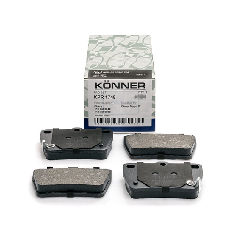 Колодки тормозные задние Chery Tiggo KONNERyes